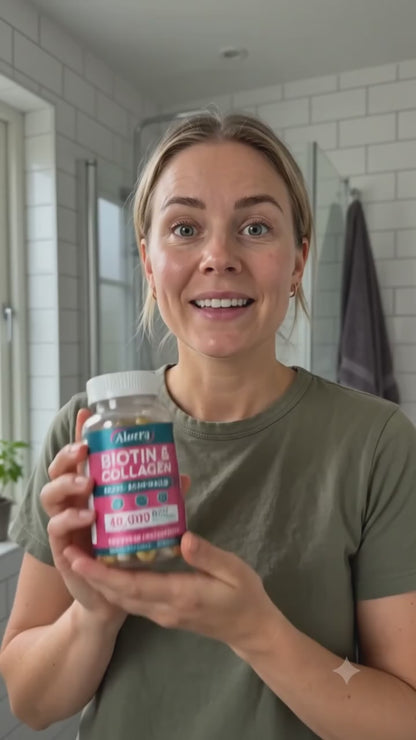 Aloera - Biotin & Kollagen Kapslar
